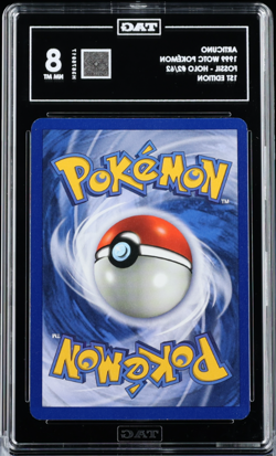 POKEMON 1999 ARTICUNO FOSSIL - 1ST EDITION #2/62 TAG 8 - Image 2
