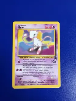 Mewtwo 3 Wotc Black Star Promo Pokemon English WB The First Movie Stamped 1999 - Image 3