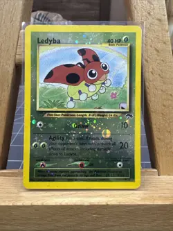 Pokemon Vintage Southern Islands Reverse Holo Ledyba 7/18 Rare WotC Promo LP+ - Image 1