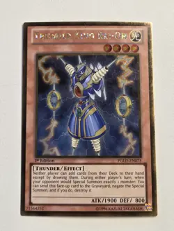 Thunder King Rai-Oh PGLD-EN075 Premium Gold Rare 1st Edition Yugioh Vintage VLP - Image 2