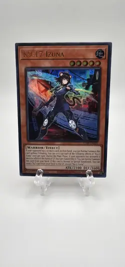 Yugioh! K9-17 Izuna JUSH-EN031 Ultra Rare 1st Edition Near Mint - Image 1