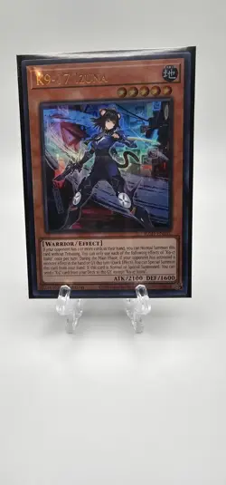 Yugioh! K9-17 Izuna JUSH-EN031 Ultra Rare 1st Edition Near Mint - Image 5