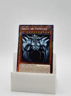 Yu-Gi-Oh! Obelisk The Tormentor RA04-EN116 Platinum Secret Rare 1st Ed. - Image 1