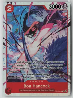 Boa Hancock OP12-014 One Piece Legacy of the Master Super Rare Near Mint - Image 1