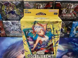 One Piece Green Yellow Starter Deck 28 Yamato ST-28 OP-11 Booster Included New - Image 2