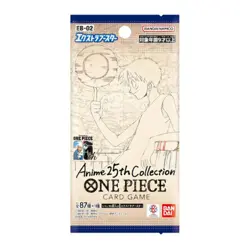 One Piece Card Game EB-02 Anime 25th Collection Extra Booster Box Japanese CCG - Image 2