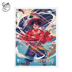 ONE PIECE Card Game Official Limited Card Sleeve Monkey D. Luffy 70pcs. Sealed - Image 2