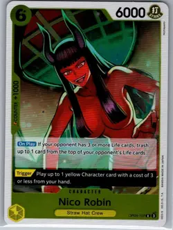 Nico Robin OP09-107 English Emperors in the New World - One Piece Card - NM - Image 1