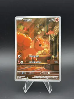 Vulpix 138/132 Me01 Mega Evolution Holo Pokemon Pokemon TCG Card Near Mint Rare - Image 1