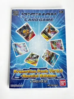 DIGIMON Card Game Promotion Pack Ver 0.0 English Special Edition Set Booklet - Image 1