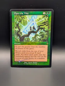 MTG - Open the Way - FOIL RETRO FRAME - Sorcery - MAT #73 - Rare - NM - Image 1