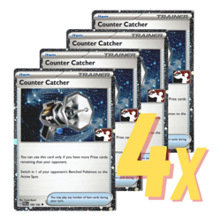 4x Counter Catcher PLAYSET Cosmos Holo Stamp Play! Pokemon Prize Pack 5 NM - Image 1