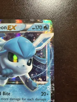 Glaceon EX 20/124 NM Pokemon TCG XY Fates Collide - Image 3