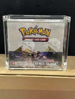 Pokemon TCG - Sword and Shield Rebel Clash Booster Box Sealed - Image 1