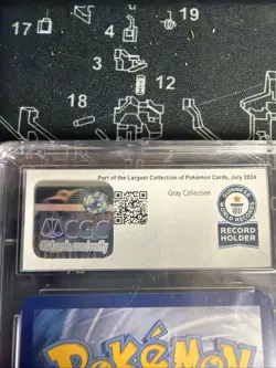 2018 Pokemon Regice Celestial Storm 45/168 Rev Holo World Record Gray Collection - Image 4