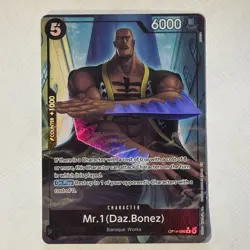 Mr. 1 (Daz.Bonez) Rare (R) OP14-090 The Azure Sea's Seven Alternate Art English - Image 1