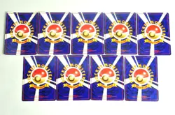 Pokemon card LOT 9 Southern Islands Old Back Japanese Vileplume Wartortle etc... - Image 2