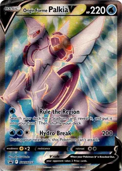 Origin Forme Palkia V Promo SWSH: Sword & Shield Promo Cards SWSH253 NM - Image 1