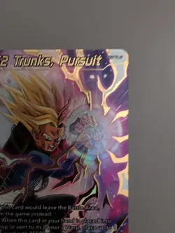 SS2 Trunks Pursuit BT29-097 SPR Dragonball Card Game Masters TCG - Image 3
