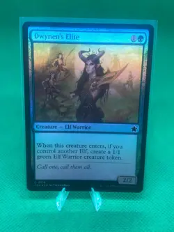 MTG - FOIL Dwynen's Elite #218 Foundations - Image 1