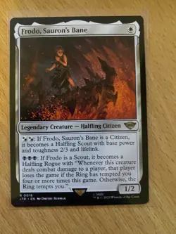 Frodo, Sauron's Bane - #18 - The Lord of the Rings - MTG - Image 1