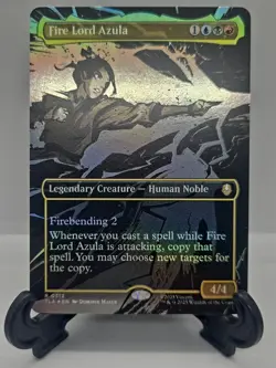 FOIL FIRE LORD AZULA (BORDERLESS) (313) Avatar: The Last Airbender TLA Magic MTG - Image 2