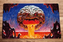 Chaos Orb Trading Card Game MTG Playmat TCG CCG Mat Free Bag - Image 1
