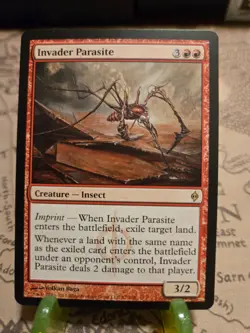 MTG Invader Parasite New Phyrexia Regular Rare NM - Image 1