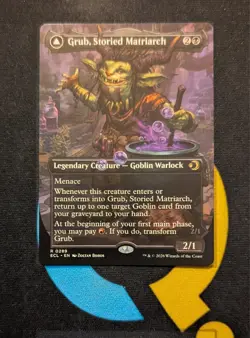 Grub, Storied Matriach Borderless Rare ECL 289 Lorwyn Eclipsed MTG - Image 1