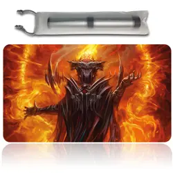 SAURON, THE DARK LORD - Magic The Gathering MTG Playmat TCG CCG MTG Playmat - Image 1
