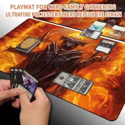 SAURON, THE DARK LORD - Magic The Gathering MTG Playmat TCG CCG MTG Playmat - Image 5