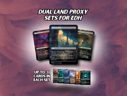 Dual & Utility Lands - Custom Magic: the Gathering Bundle - Image 1