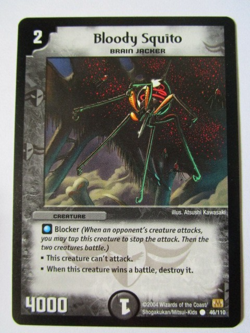 Duel Masters Bloody Squito Dm-01 Base Set Common 46/110 Light Play!! - Image 1