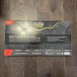 Pokemon PALDEAN FATES Great Tusk Iron Threads Ex Premium Collection - NEW 🔥🔥 - Image 2