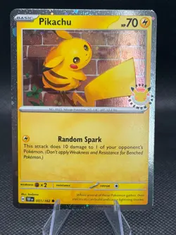 Pikachu 051/162 - 2026 Pokemon Day 30th Anniversary Stamped Promo Card - Image 1
