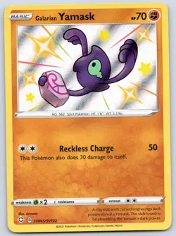 Galarian Yamask SV065/SV122 (NM) - Shining Fates: Shiny Vault - Pokemon TCG - Image 1