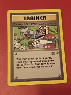 Computer Error (Rocket's Secret Machine) Promo WoTC Promo 16/53 HP Pokemon TCG - Image 1