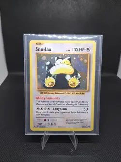 Pokemon 2016 XY Black Star Promo Holo Snorlax XY179 - Image 1