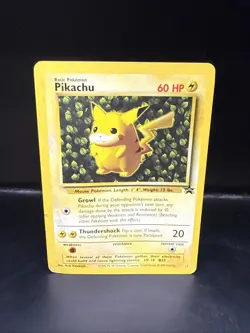 Pokemon TCG Pikachu Wizards Black Star Promos Rare Pokemon BO - Image 2