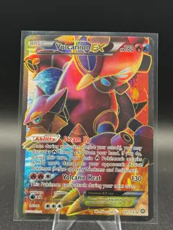 Volcanion EX (Full Art) 107/114 XY - Steam Siege Holo MP Pokemon TCG - Image 1