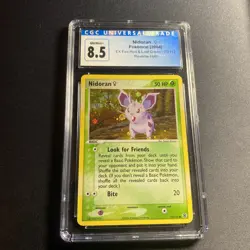 Pokemon Nidoran #70/112 Reverse Holo - 2004 EX Fire Red Leaf Green - CGC 8.5 - Image 1