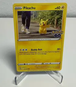 Pikachu 027/078 | SWSH - Pokemon GO! | Common | Pokemon NM - Image 1