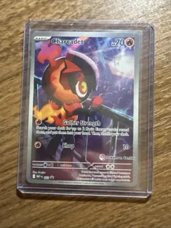 Charcadet 022 Me02: Phantasmal Flames Holo Pokemon Center Exclusive Promo - Image 1