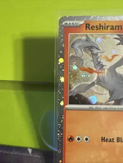 [Stamped] Reshiram 22/142 Stellar Crown Stamped Cosmo Foil - Pokemon TCG Promo!! - Image 3