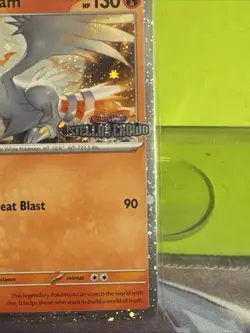 [Stamped] Reshiram 22/142 Stellar Crown Stamped Cosmo Foil - Pokemon TCG Promo!! - Image 5