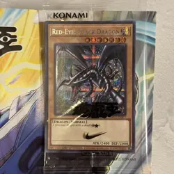 NIKE Yu-Gi-Oh! Promo Red-Eyes Black Dragon 2025 Exclusive Card w/ Jump magazine - Image 2