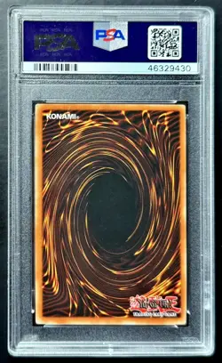 2002 Yugioh BLUE-EYES WHITE DRAGON SDK-001 DIK-P001 Portuguese 1st Edition PSA 8 - Image 2