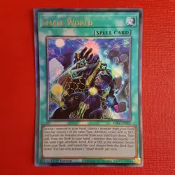 Yugioh Small World RA01-EN067 1st Edition Ultimate Rare - Image 1