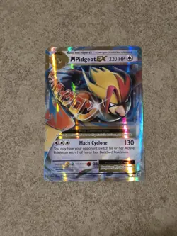 [ NM ] M Pidgeot EX 65/108 XY Evolutions Holo Ultra Rare EX Pokemon Card - Image 1