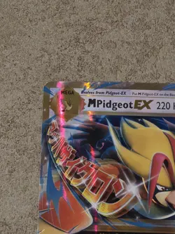 [ NM ] M Pidgeot EX 65/108 XY Evolutions Holo Ultra Rare EX Pokemon Card - Image 3